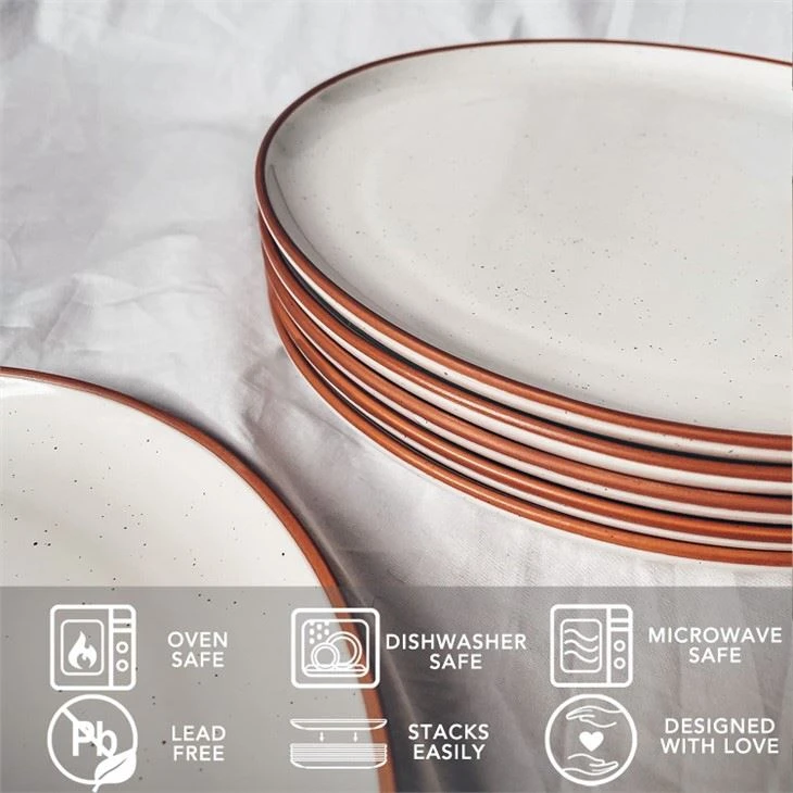 ceramic dinner plates set of 6 5